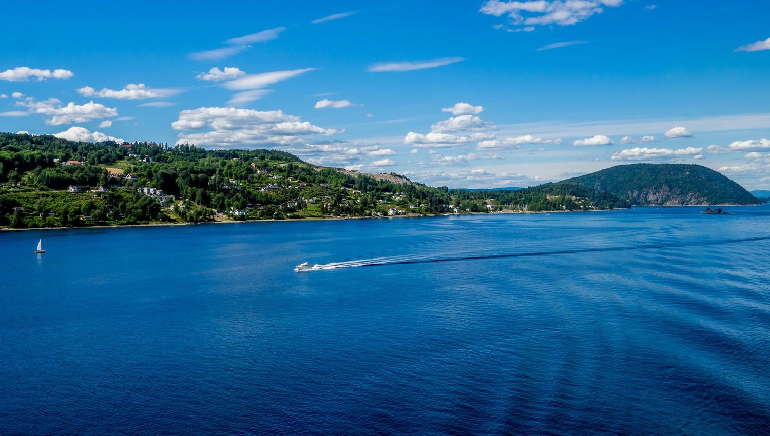Båten i fjorden