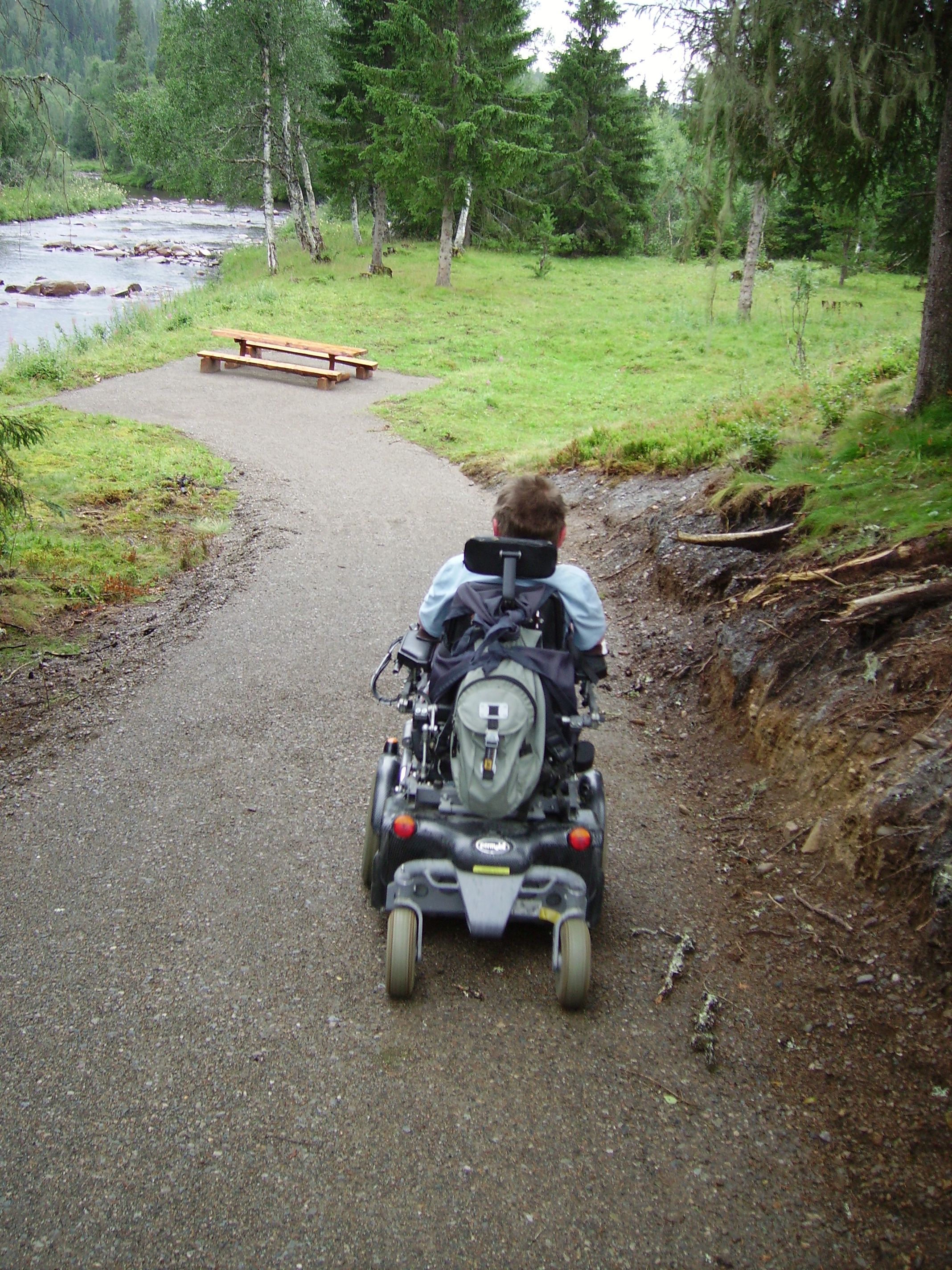 Holsingeteren er tilrettelagt for bevegelseshemmede