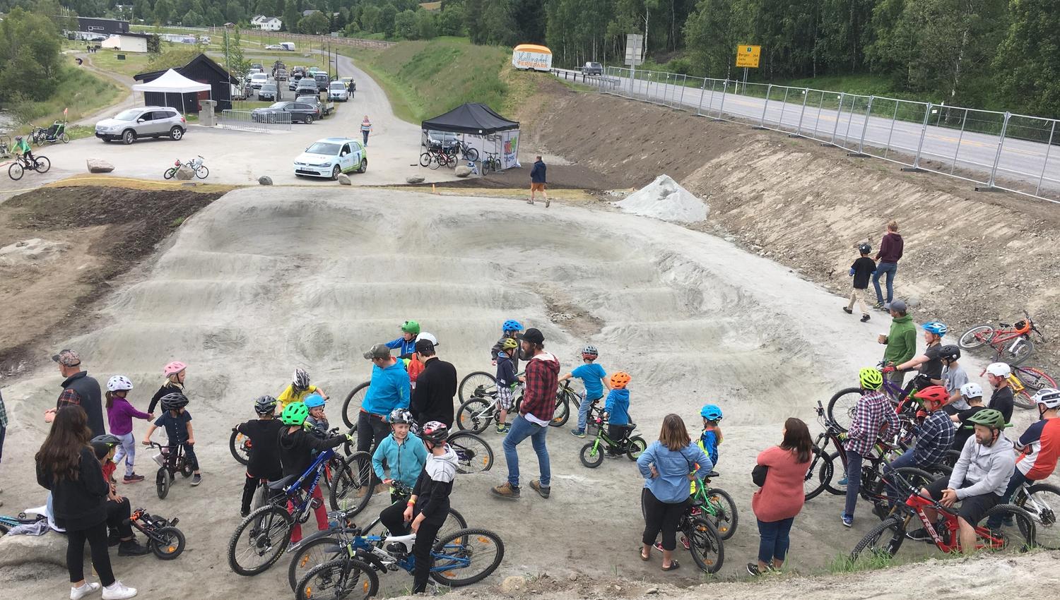 Åpning av sykkelparken