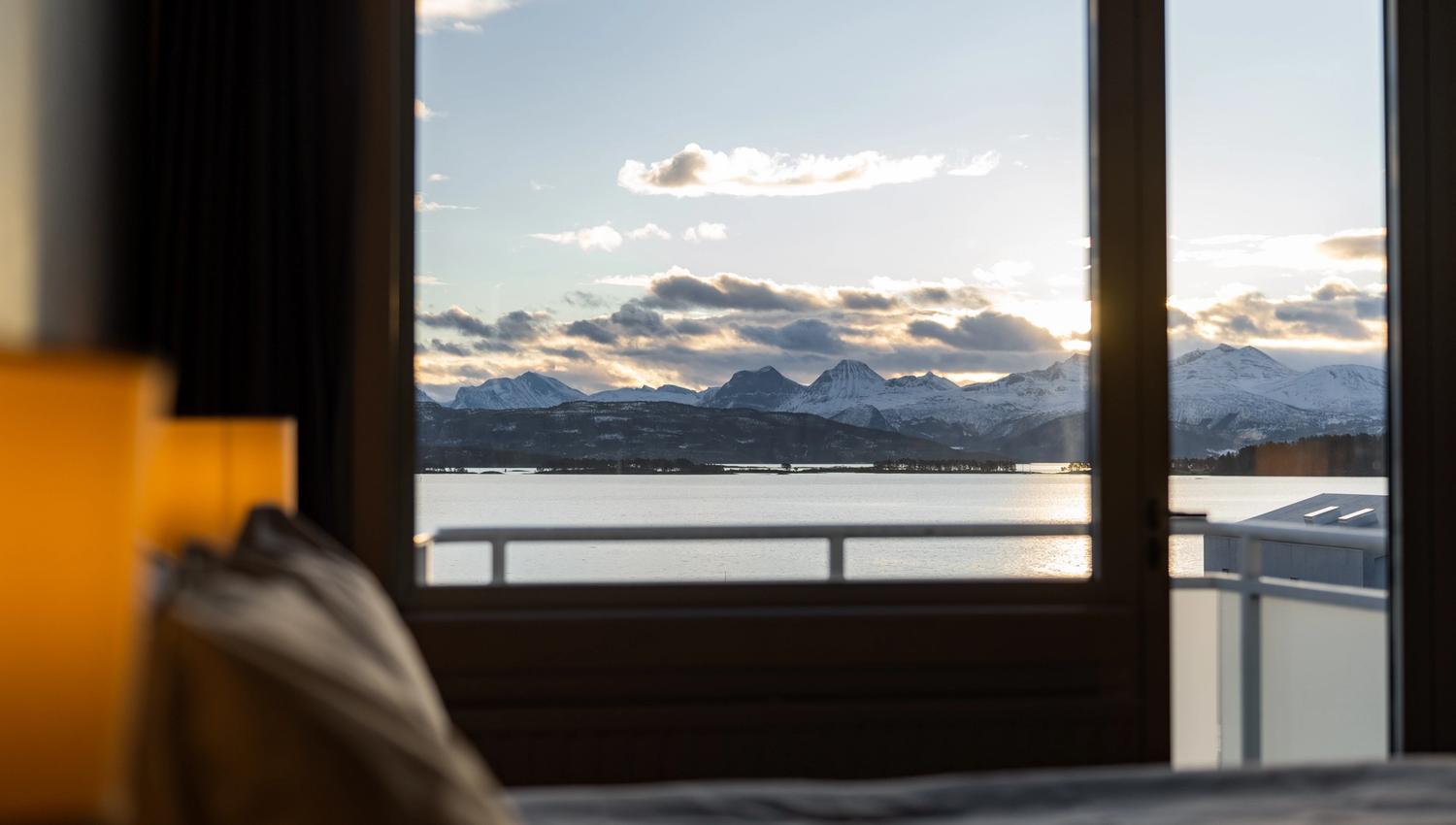 Moldepanorama fra Scandic Alexandra Molde