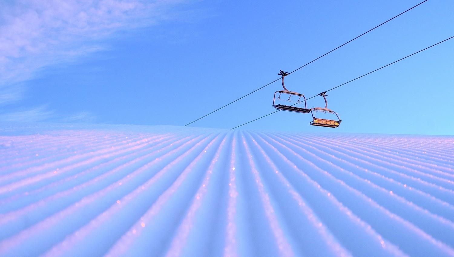 Ski lift in Kvitfjell
