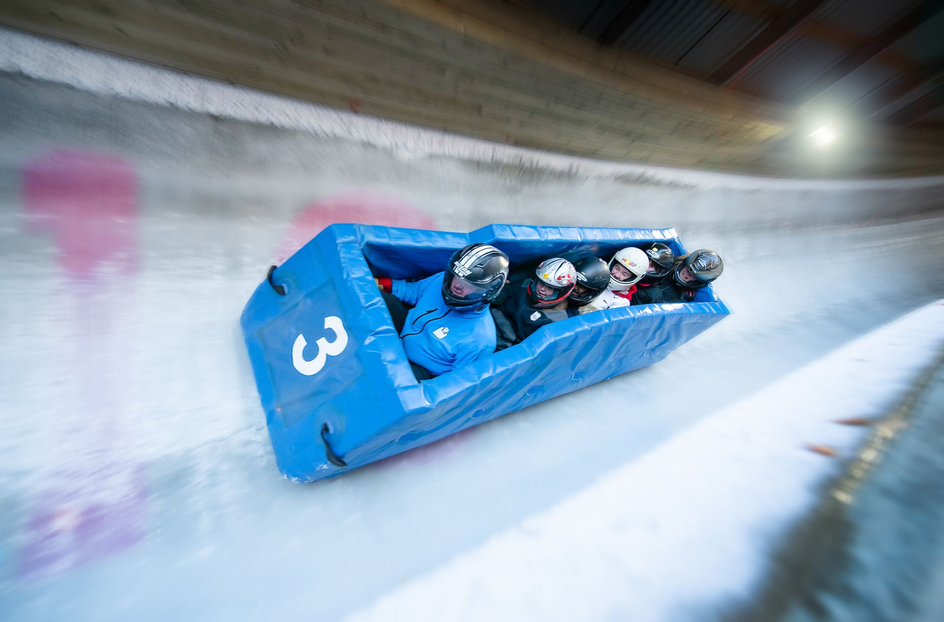 Bobrafting in Lillehammer olympic bob- & lugetrack