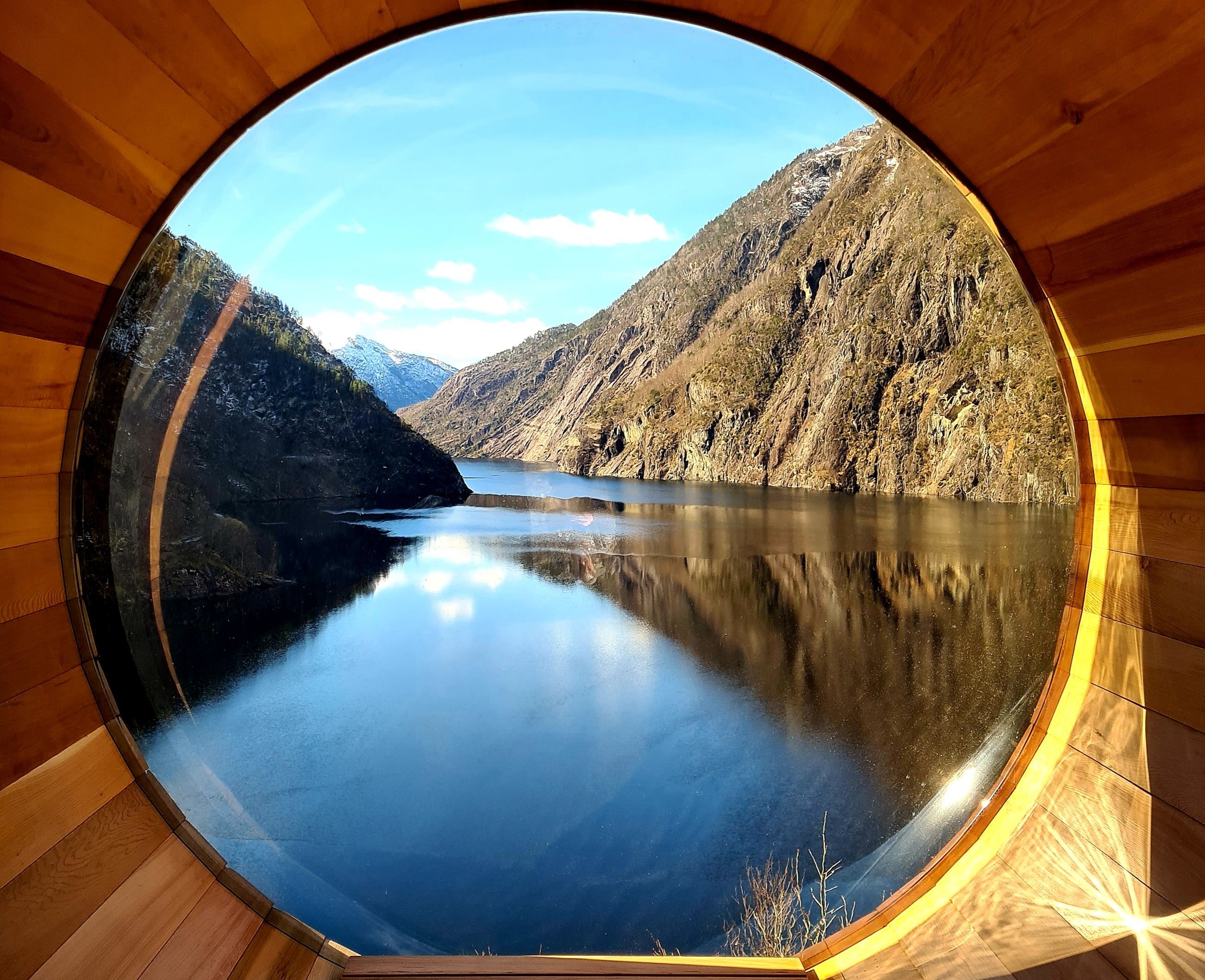 Heit Åkrafjorden Sauna