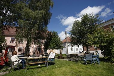 Utehygge i Øvrebyen i KOngsvinger