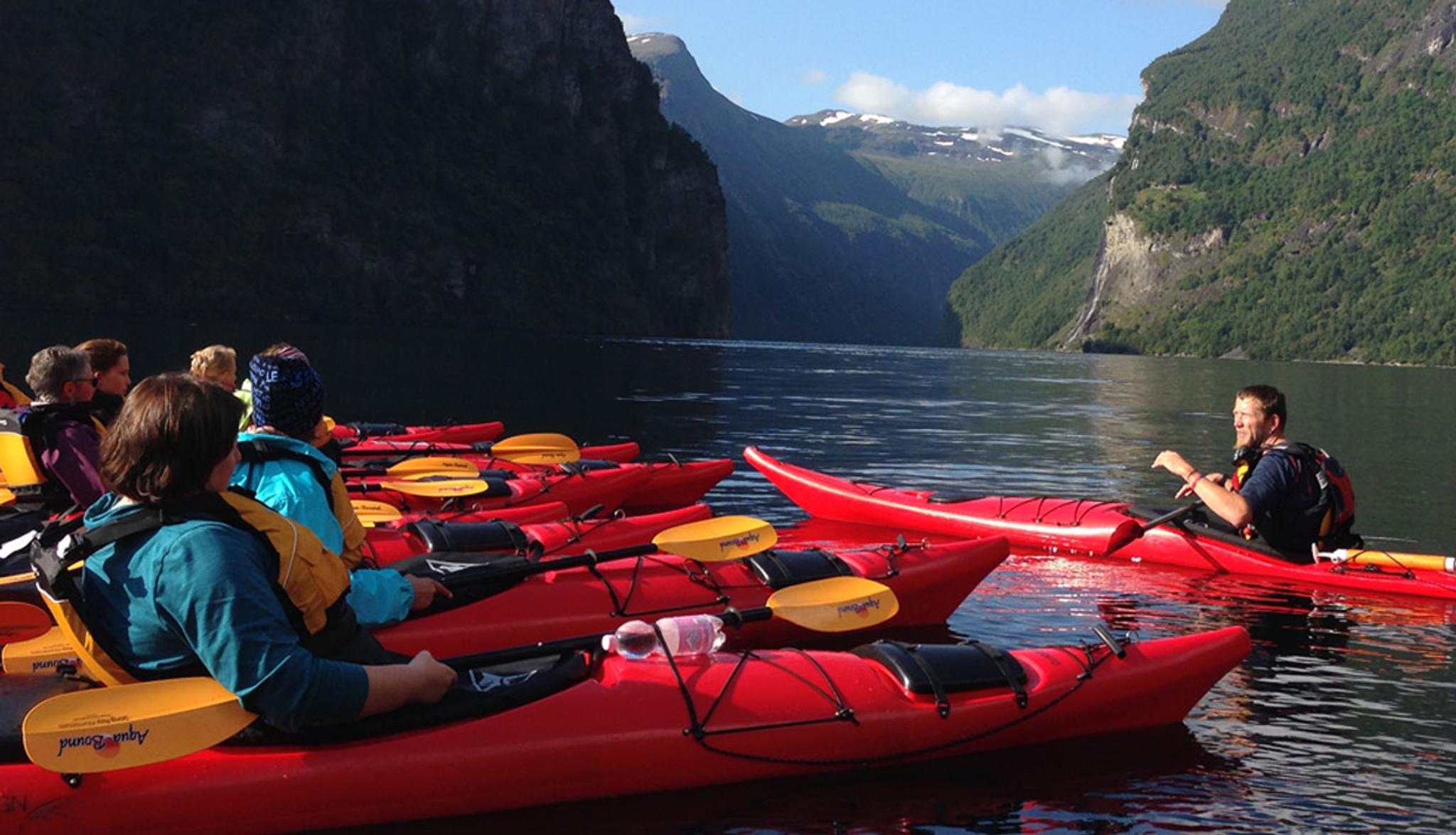 Geiranger Kayak Center – kajakkutleie og turer