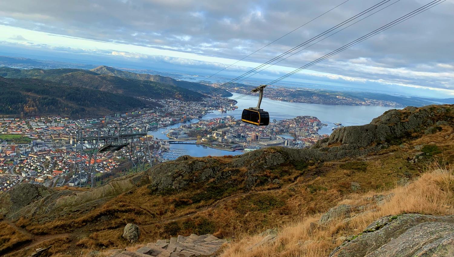 Ulriksbanen-autumn-Bergen