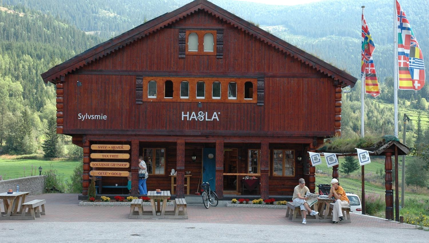 Hasla eksteriør