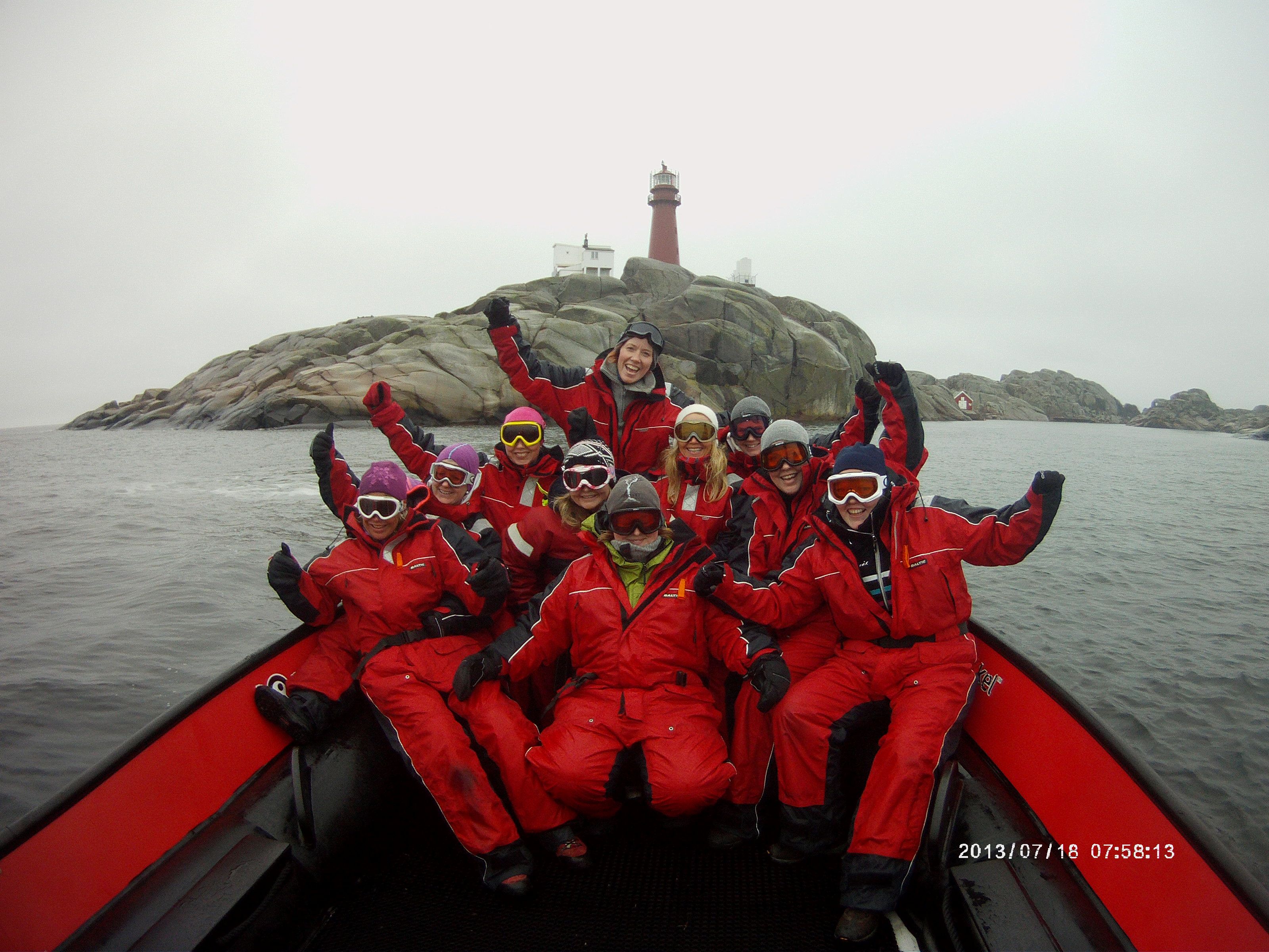 Taxibåt / RIB tur fra Stavern og Larvik