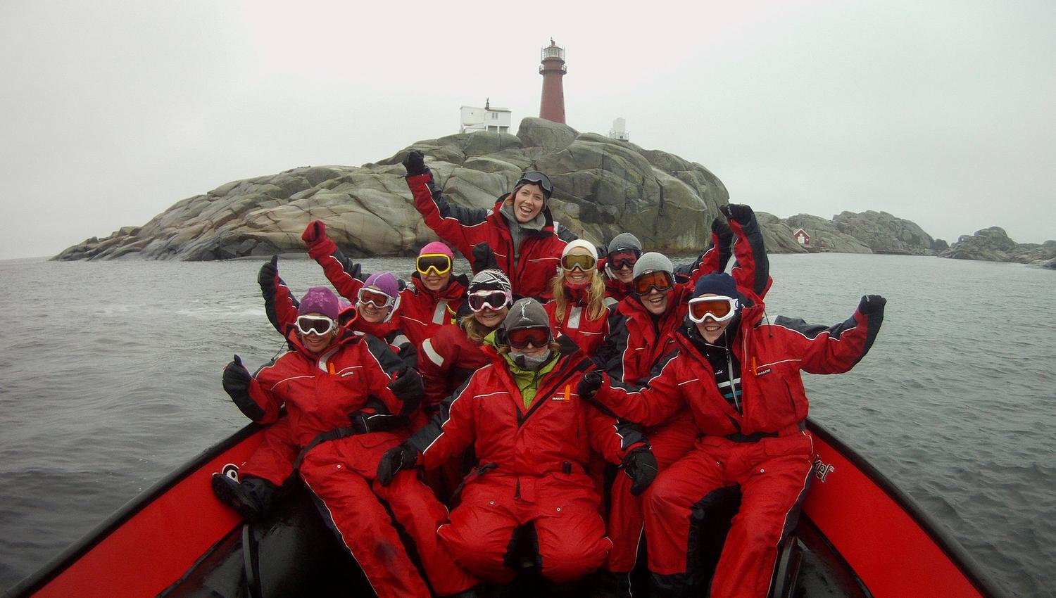 Taxibåt / RIB tur fra Stavern og Larvik