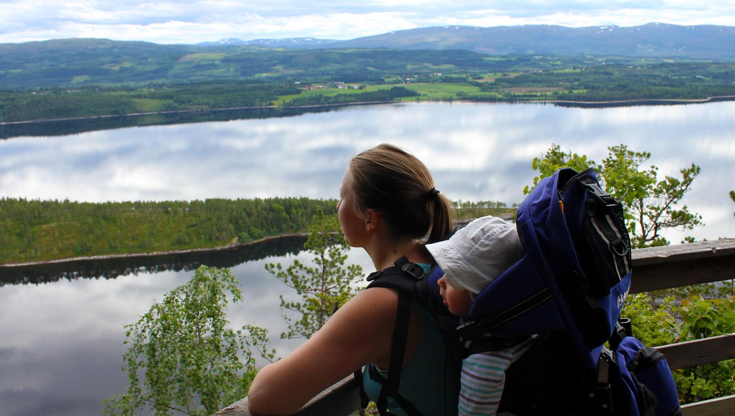 Hiking destination Roaldstein in Snåsa - With beautiful views