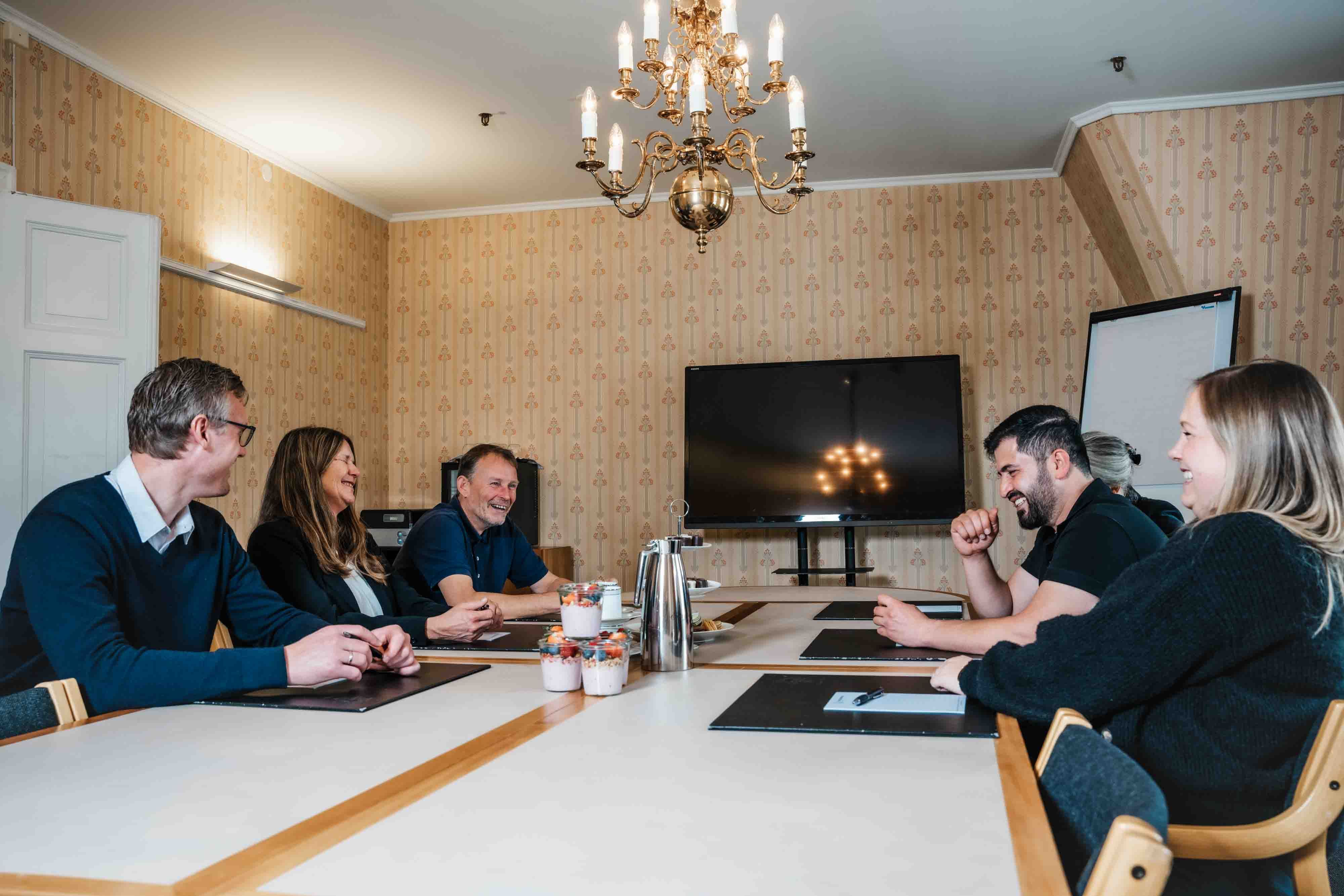 Møterom på Thorbjørnrud Hotell