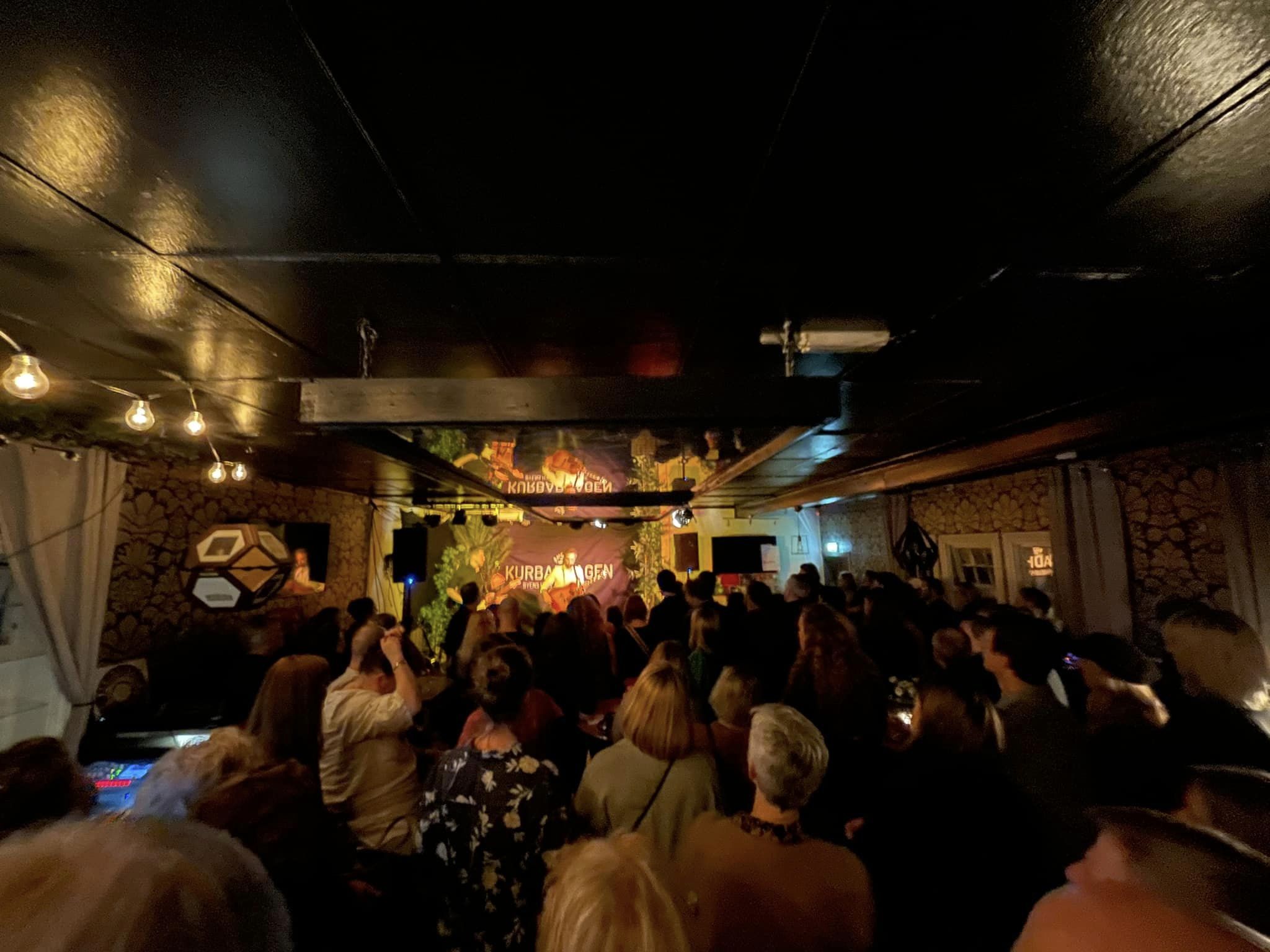 The music bar inside