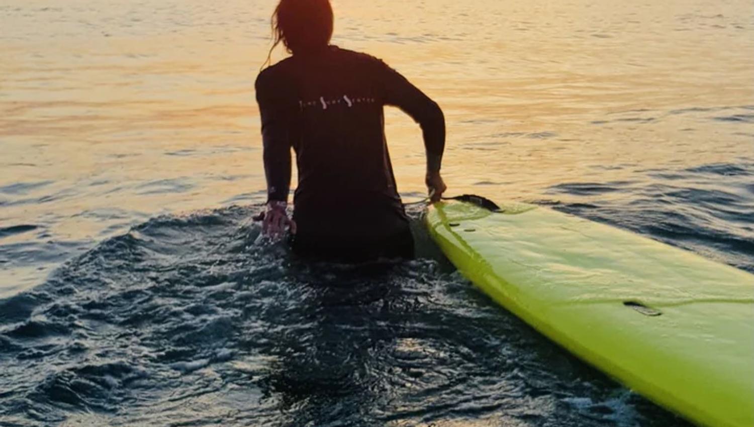 Surfekurs på Borestranden