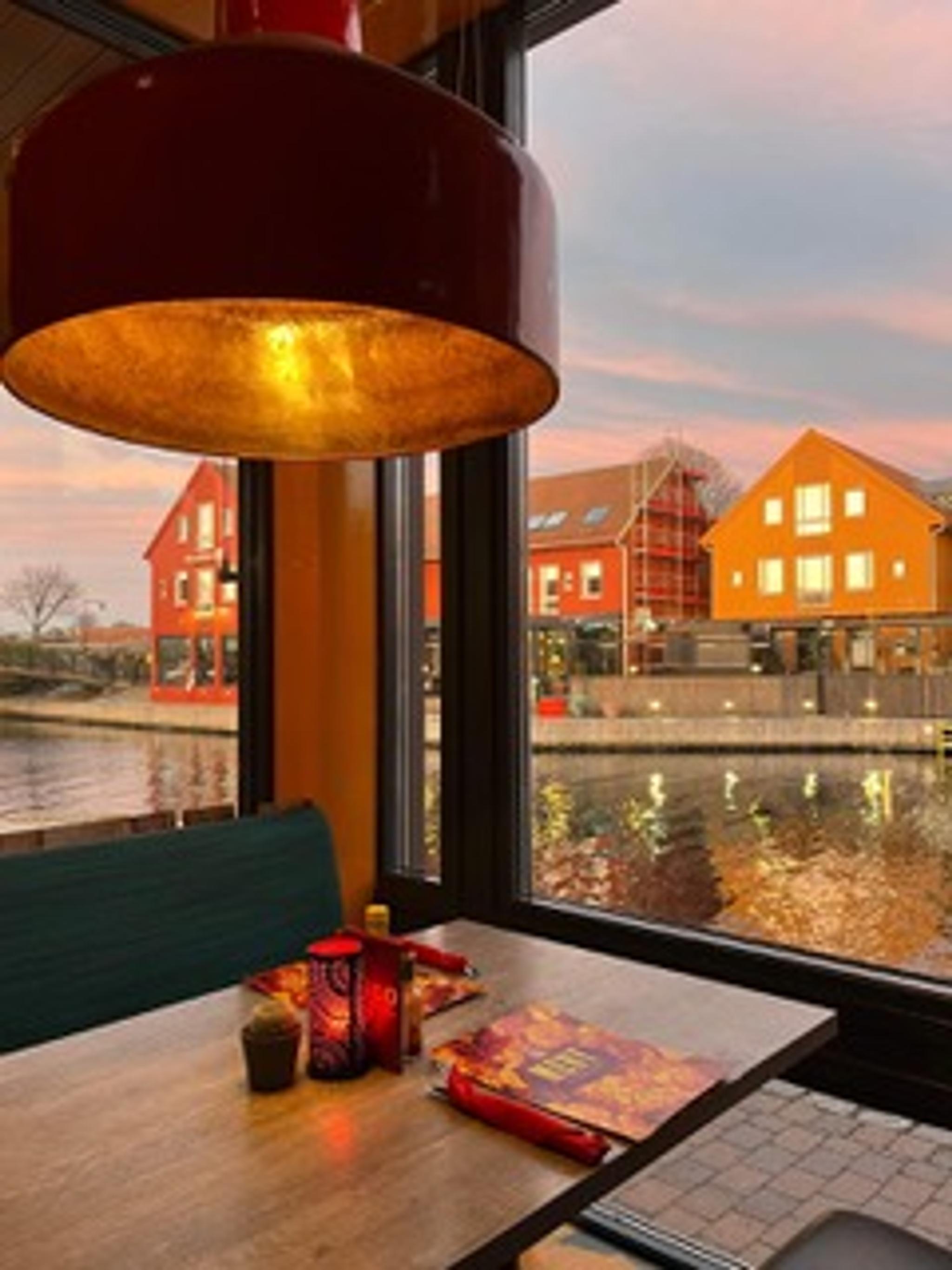 bilde av utsikten fra restauranten