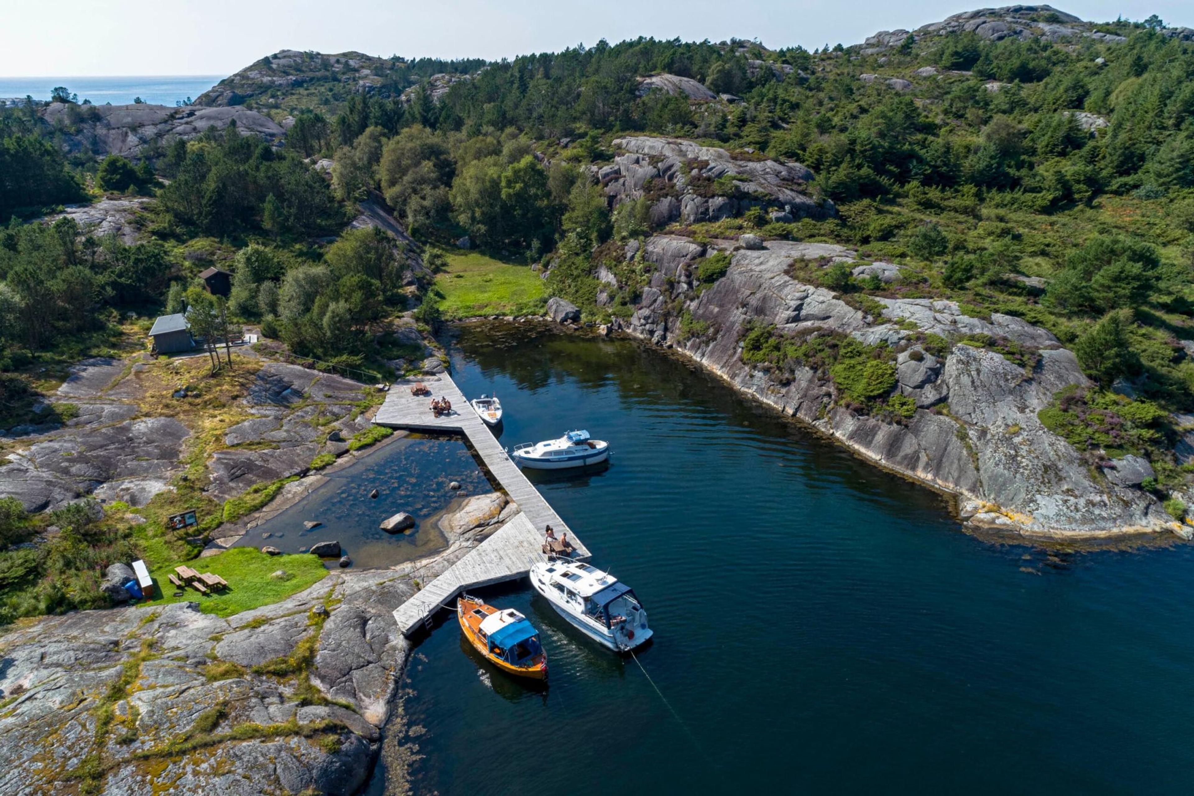 Gyarhamn outdoor recreation area in Egersund