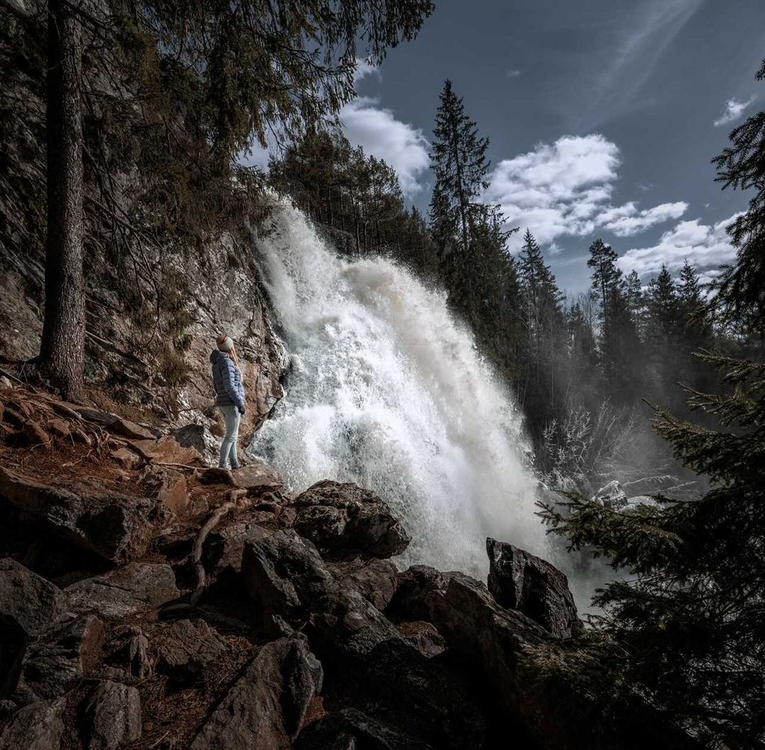 Foss langs kyststien