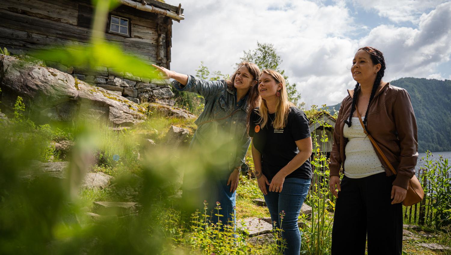 Formidling med vert i friluftsmuseet|© Henning A. Hellebust