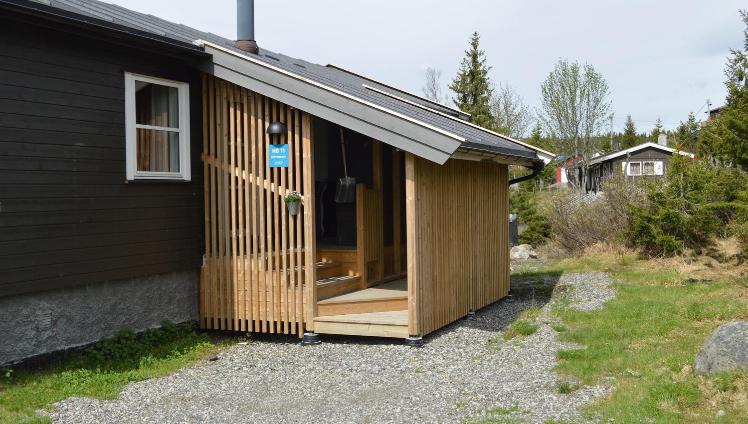 Inngang leilighet, Nordseter Fjellpark