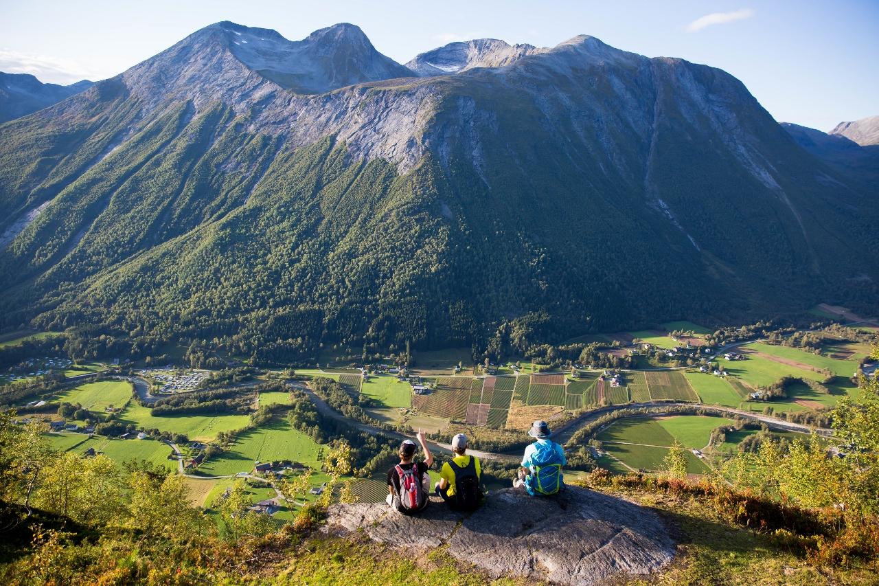 Wandern in Valldal mit Guide von Uteguiden