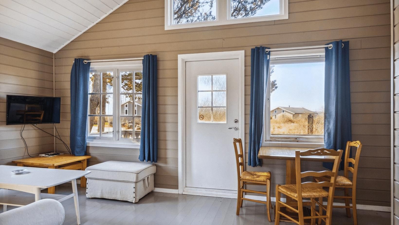 Verdens ende inne i hytte