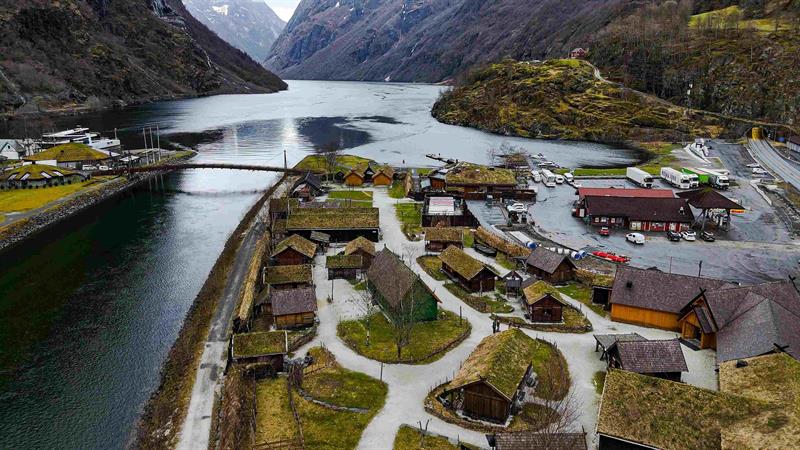 Vikingslandsbyen i Gudvangen