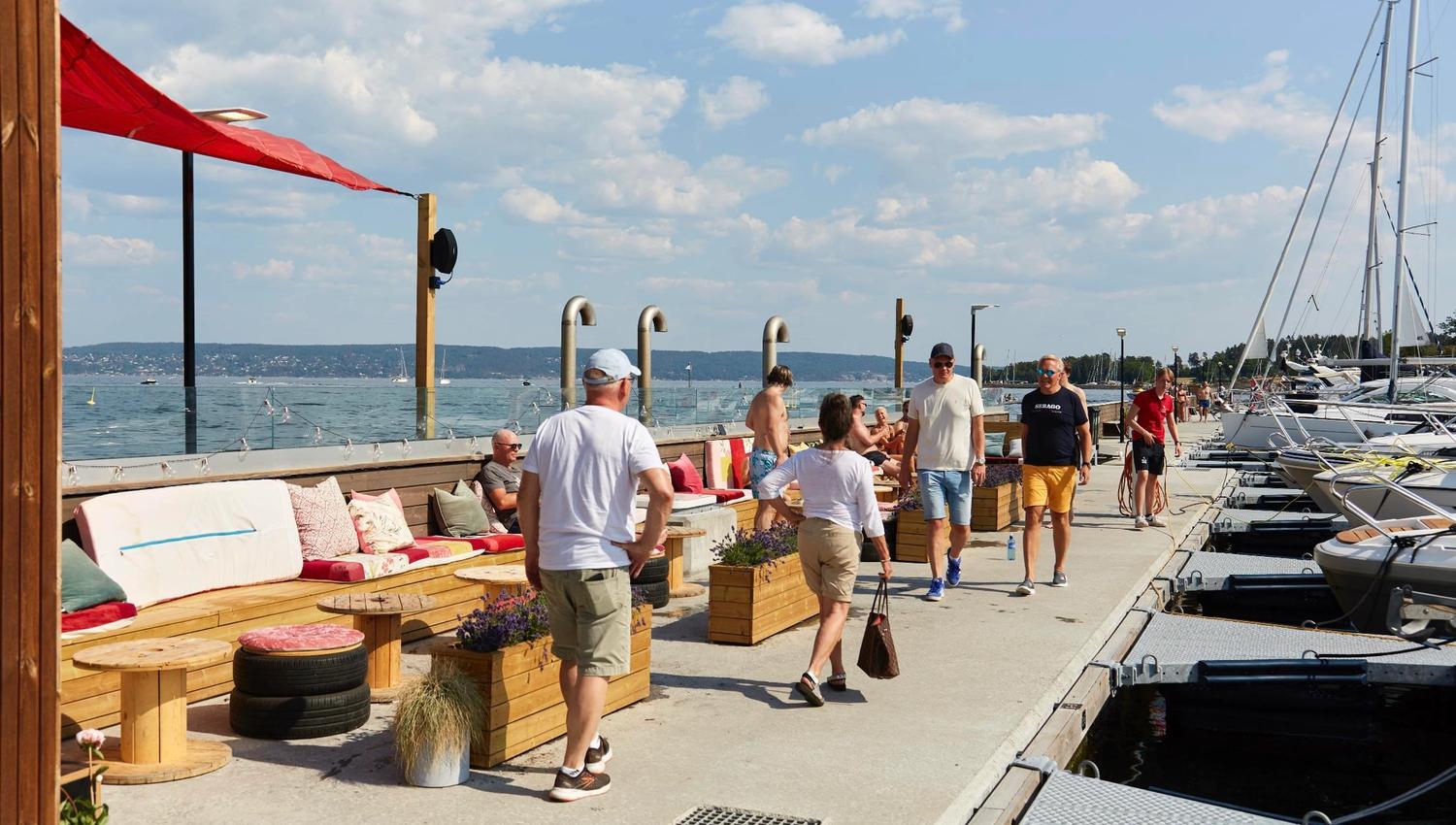 Brygge Vollen Marina