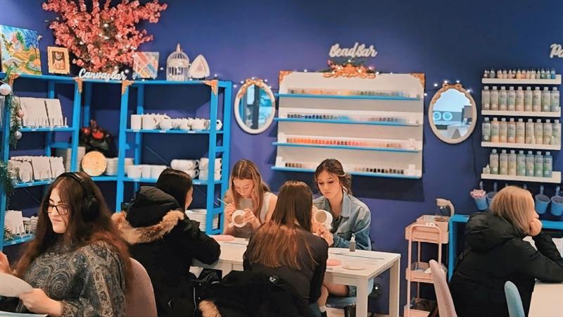 En inspirerende atmosfære hvor du kan slappe av og være kreativ