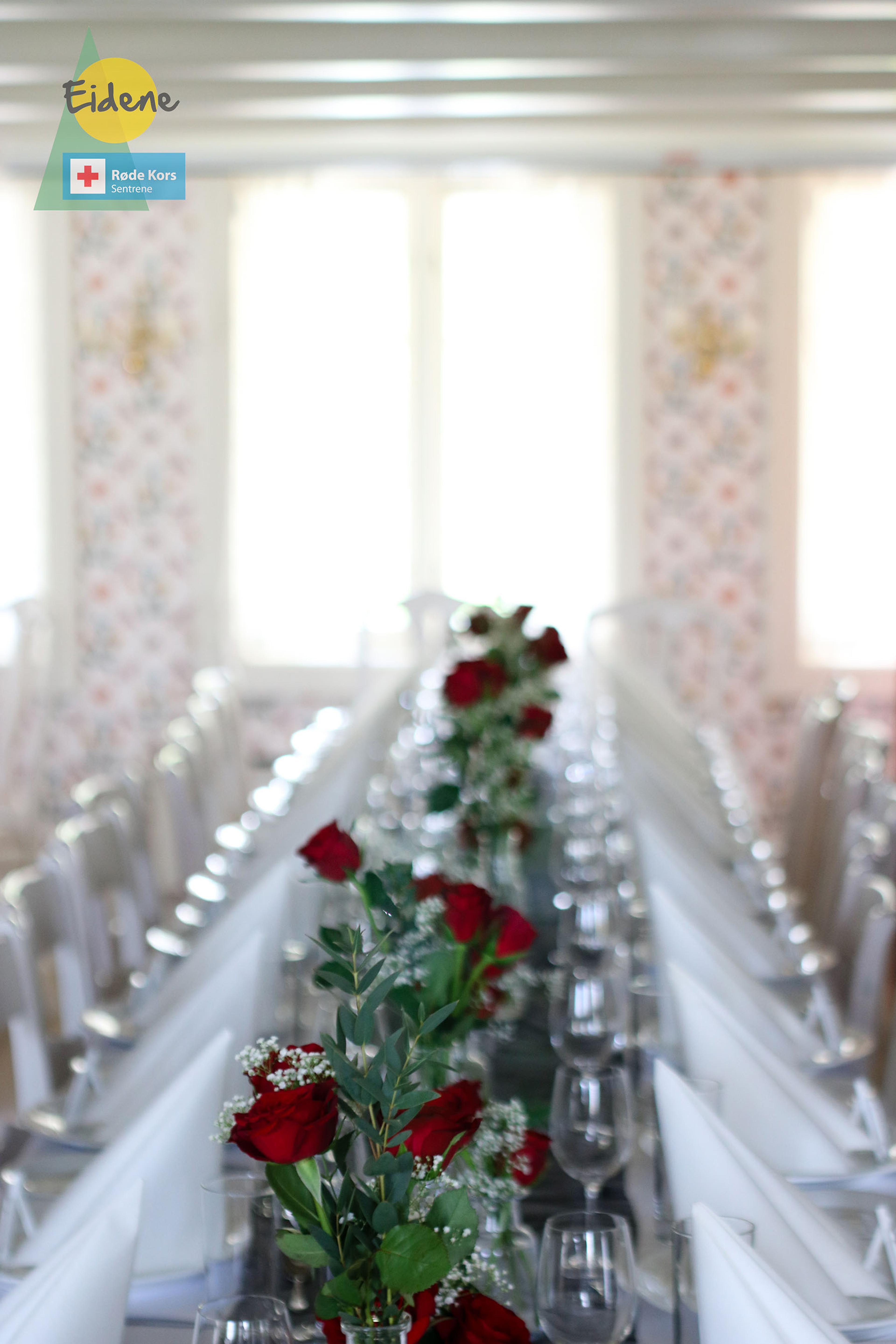 Selskap på gamlehuset