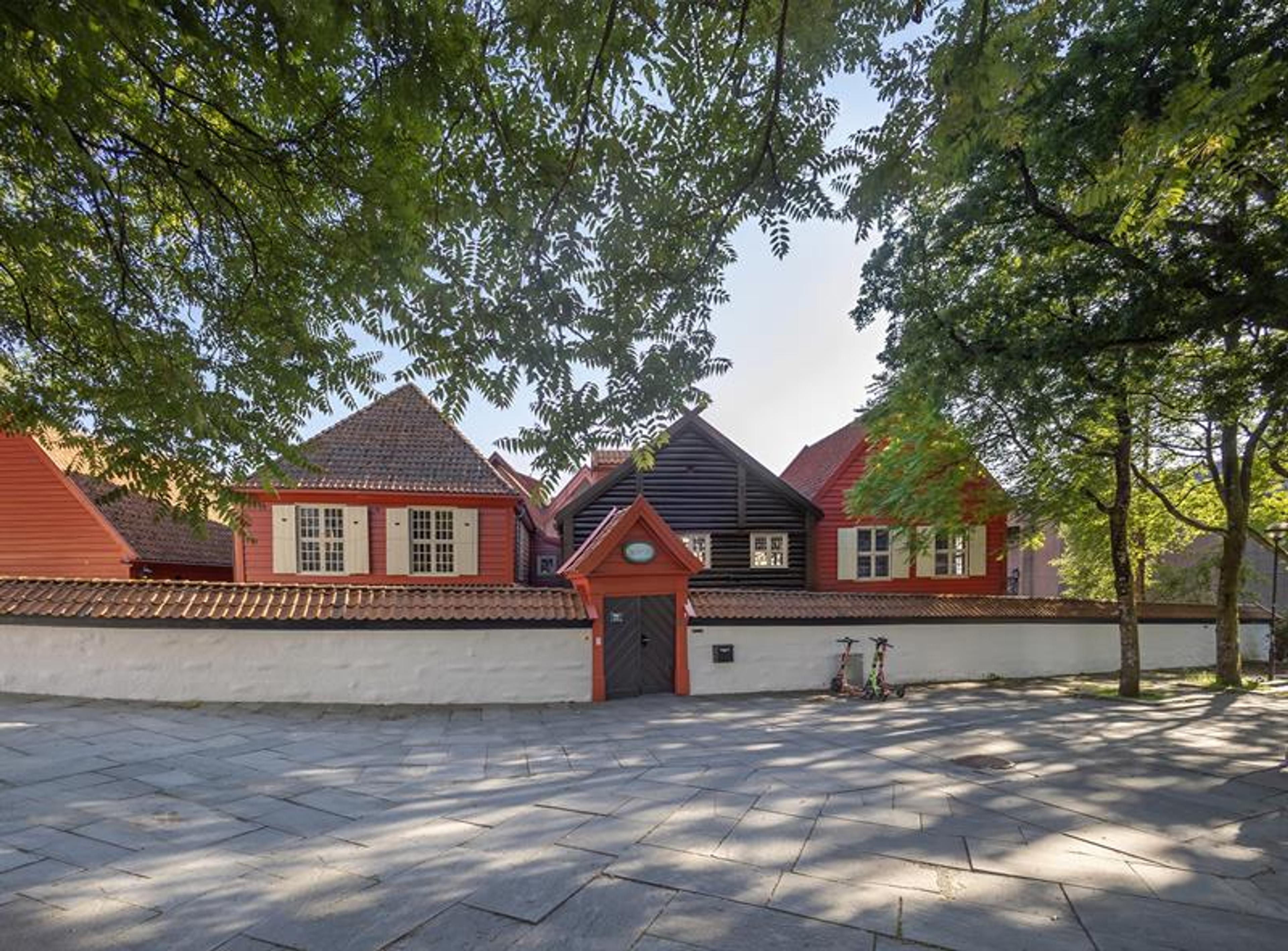 Inngang til Det Hanseatiske Museum og Schøtstuene