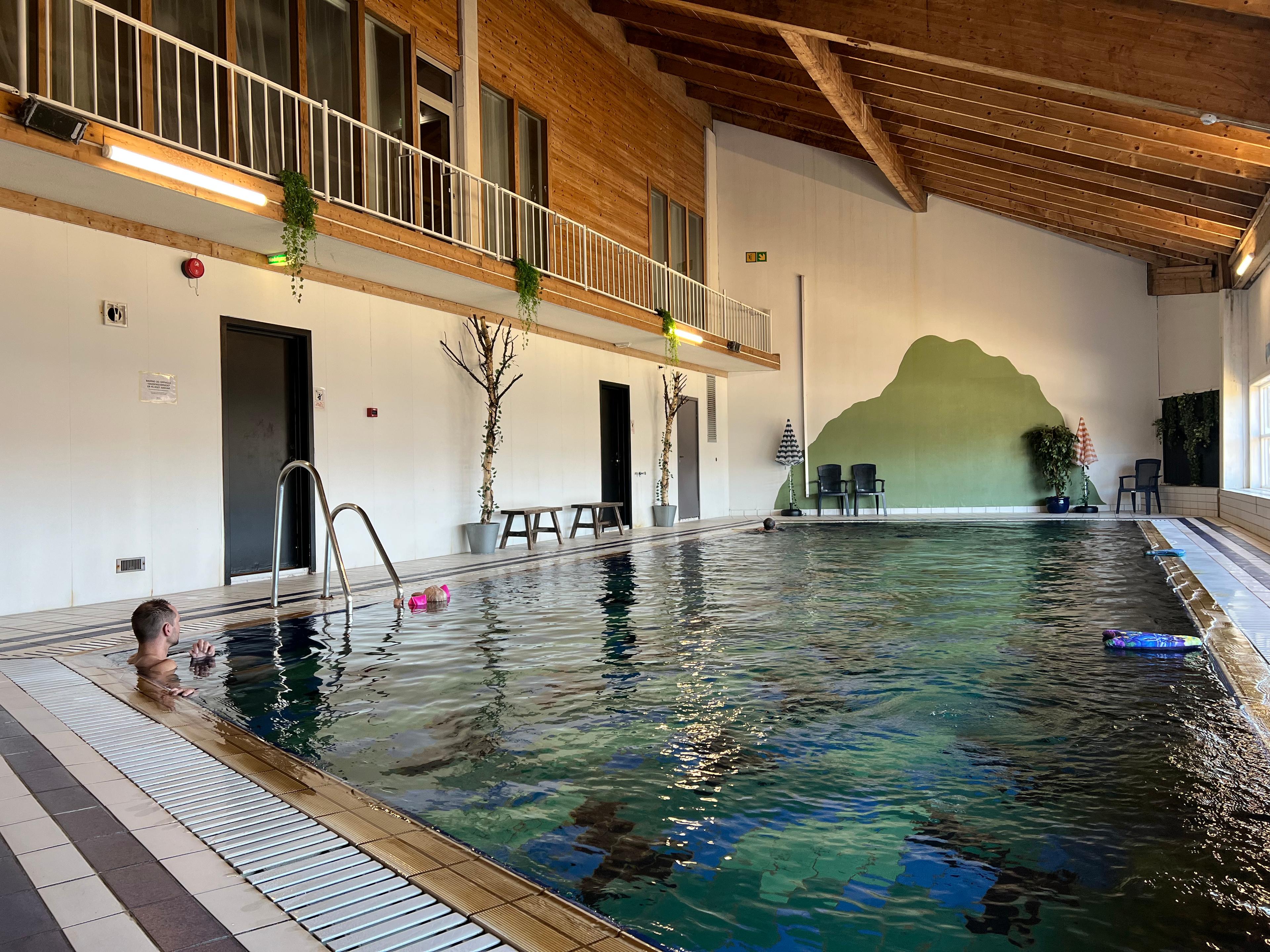 Swimming pool at Sirdal Høyfjellshotell