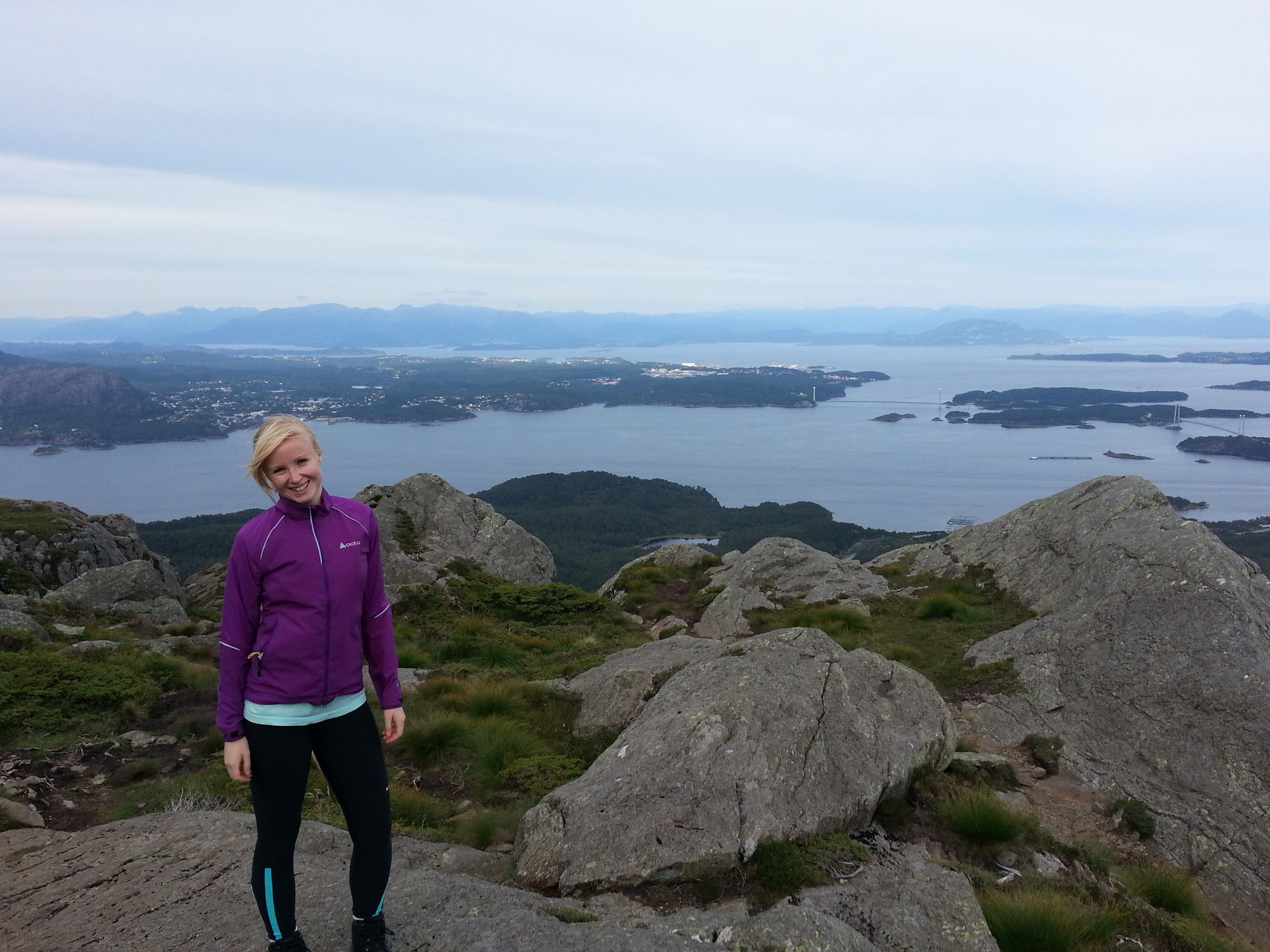 On the top of mount Siggjo