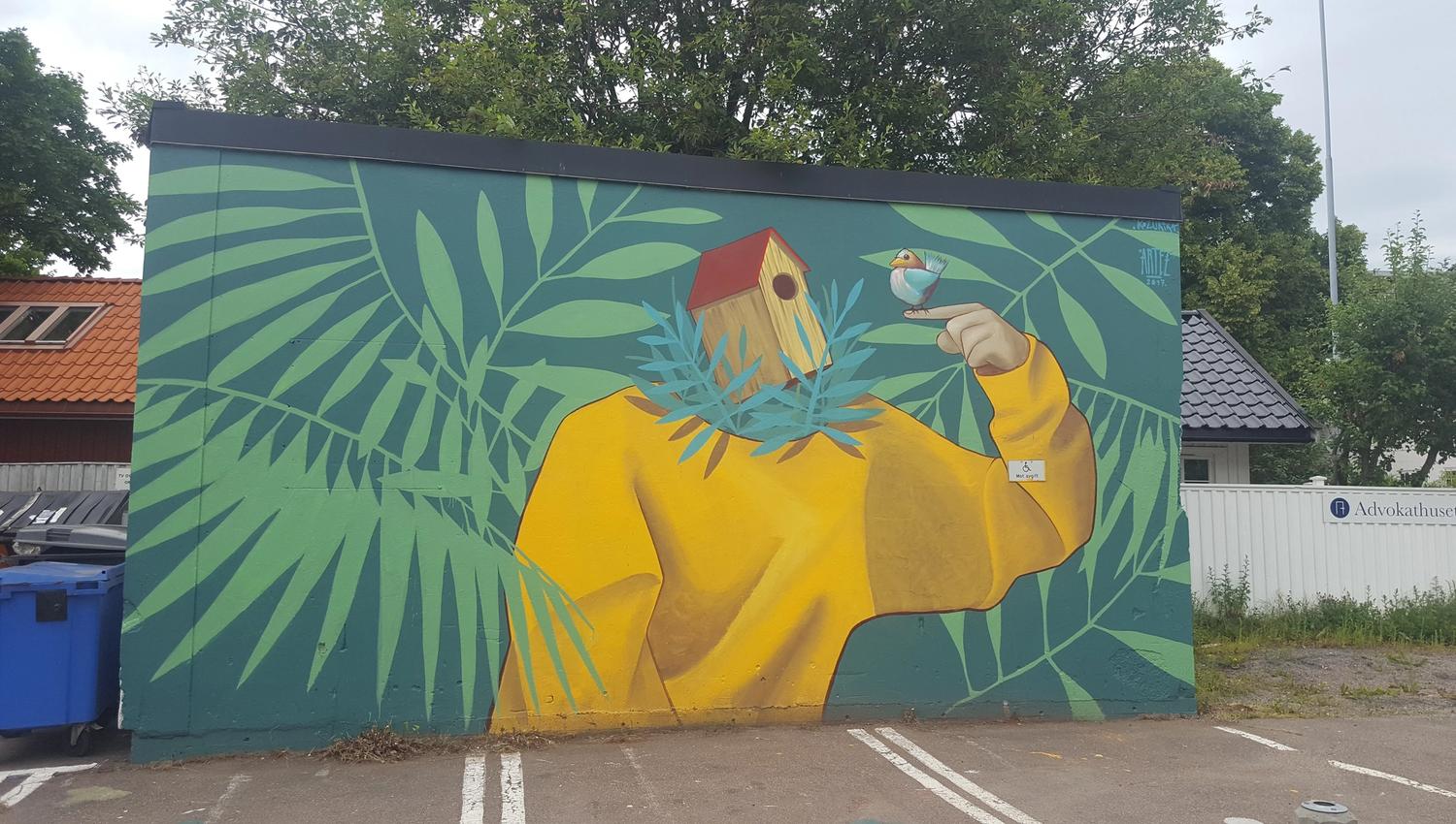 Artez Street Art fra Serbia