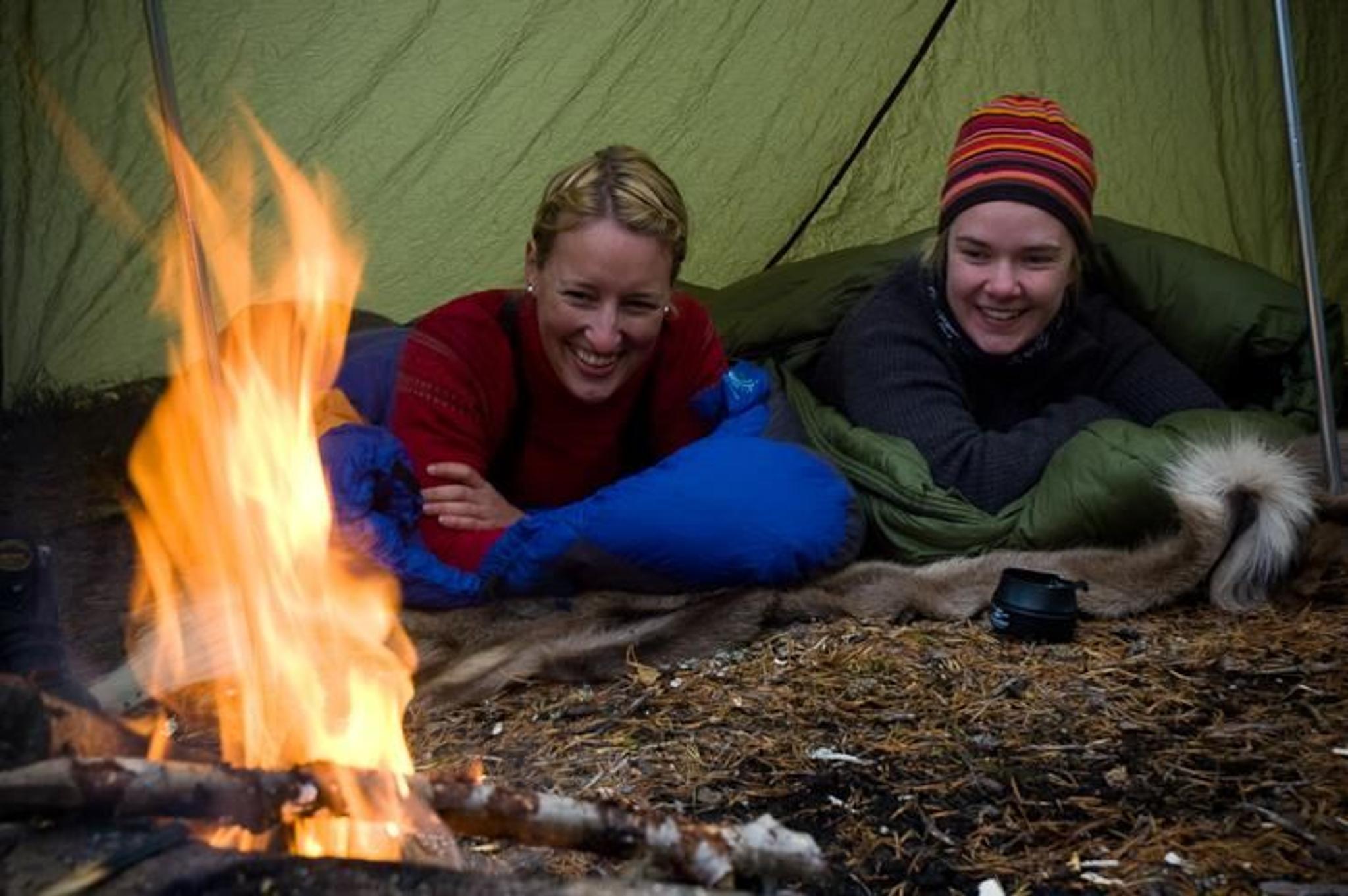 En natt i villmarka med  Turgleder