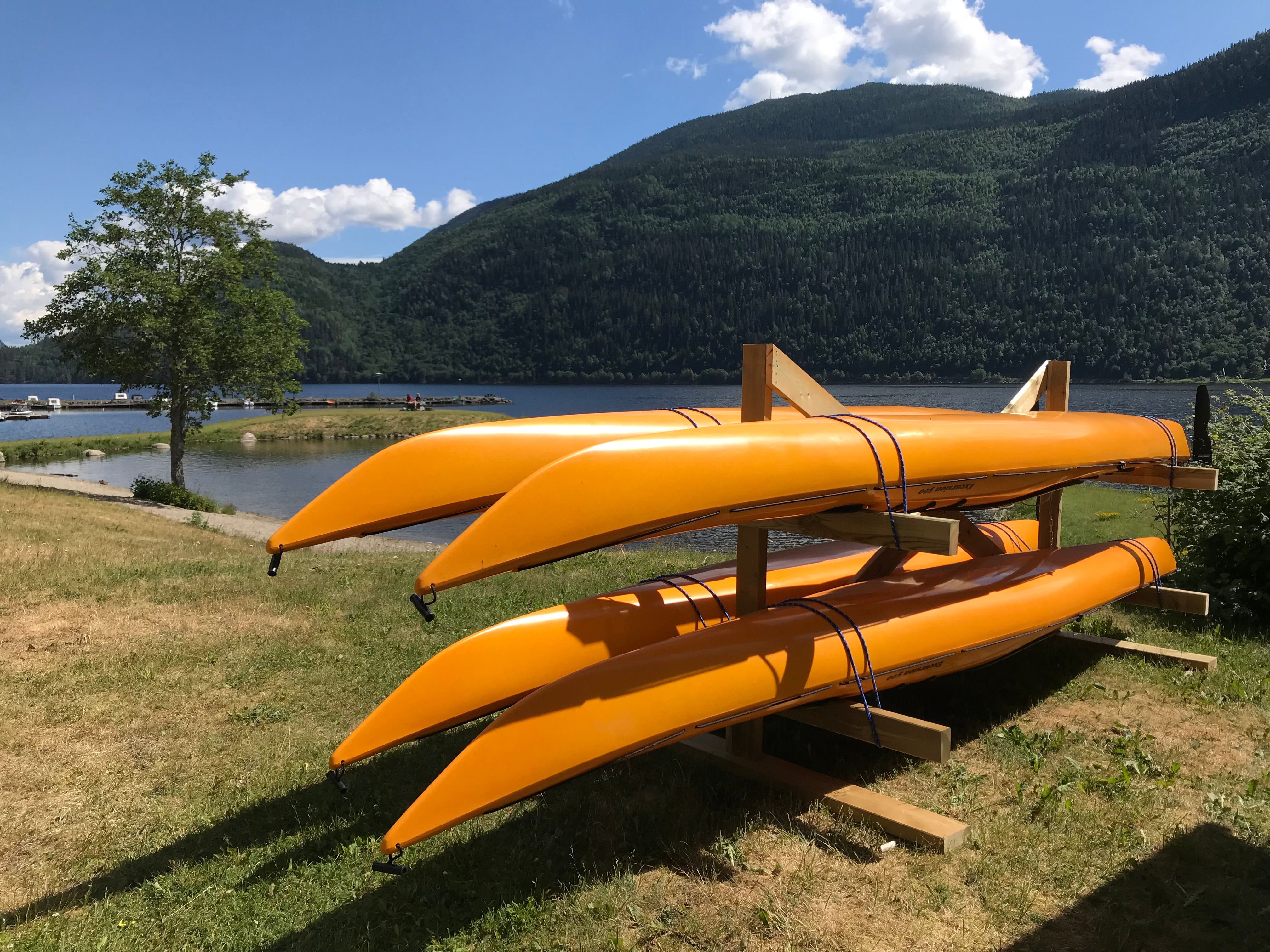 Leie kano ved Dalen Bed & Breakfast