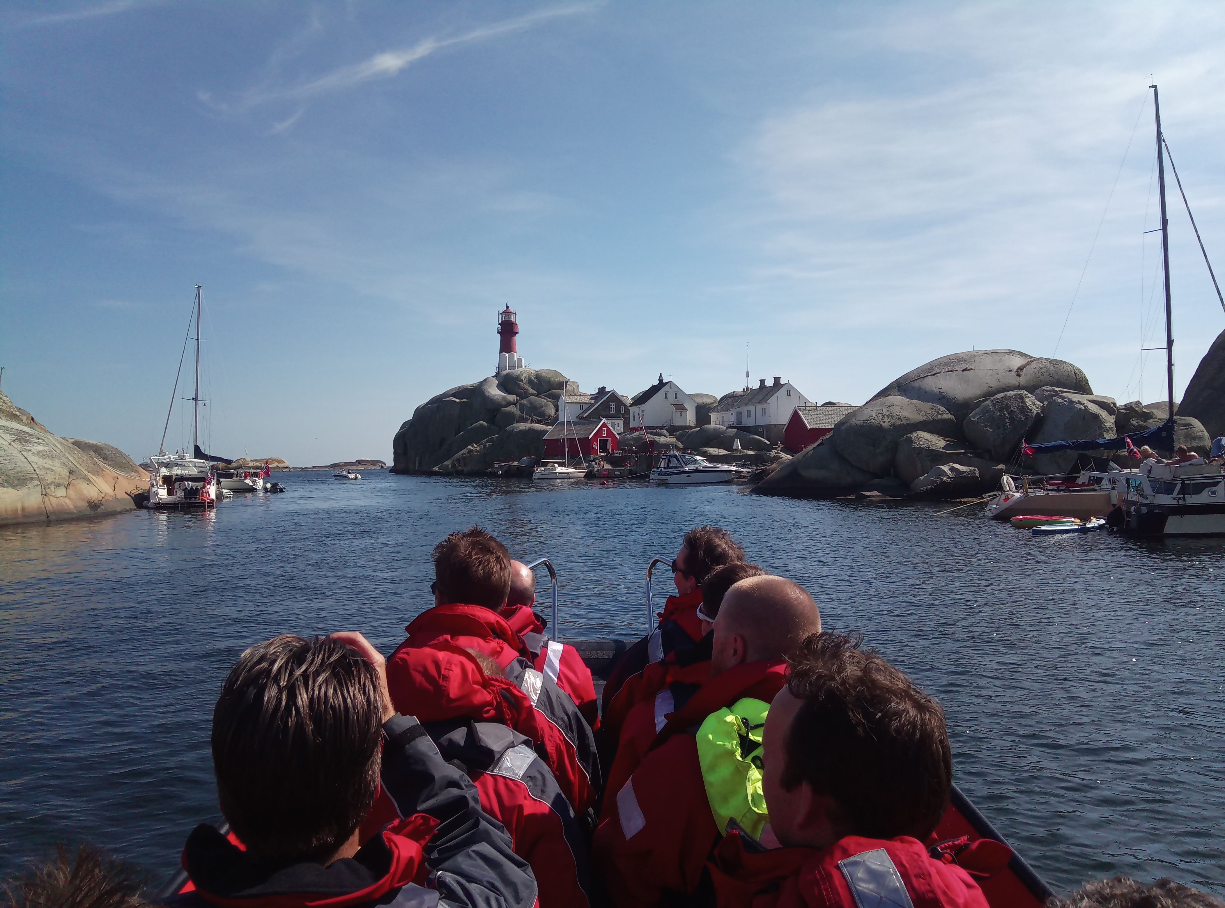 Taxibåt / RIB tur fra Stavern og Larvik