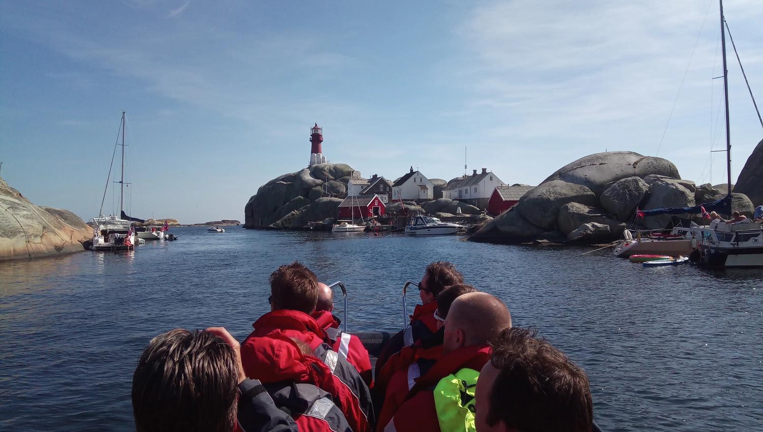 Taxibåt / RIB tur fra Stavern og Larvik