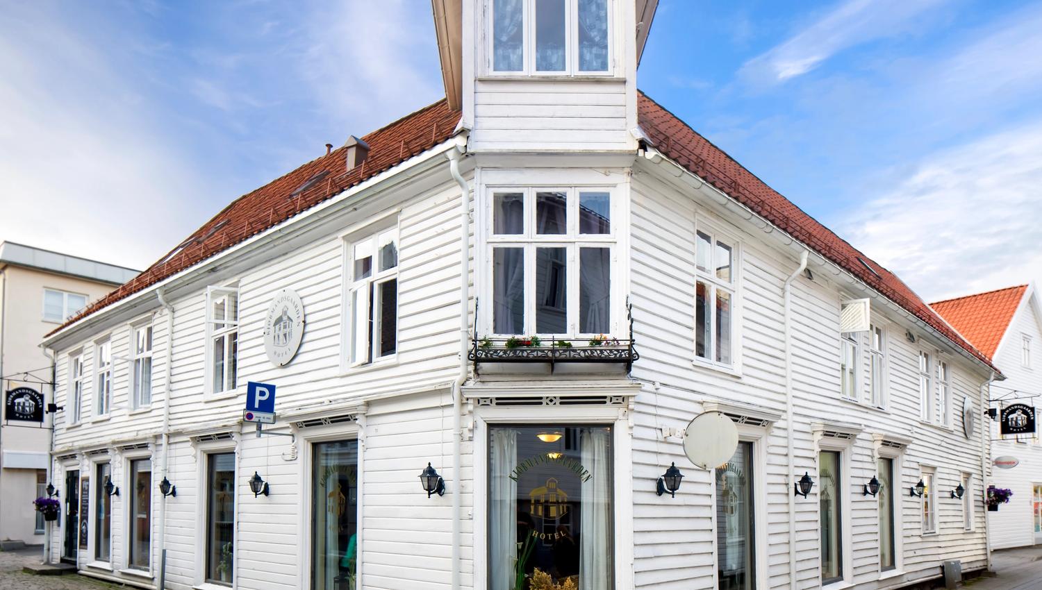 Kjøbmandsgaarden Hotell-mandal-sentrum. Foto.