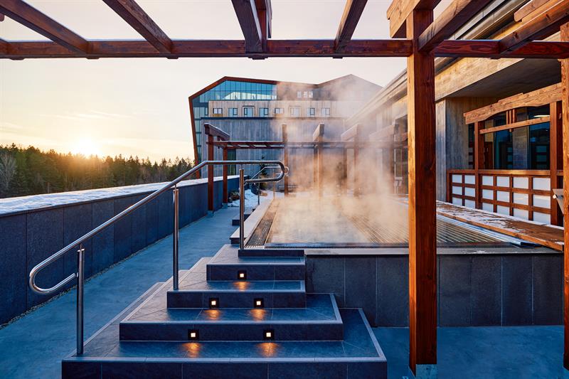 Onsen The Well - varmt basseng med damp