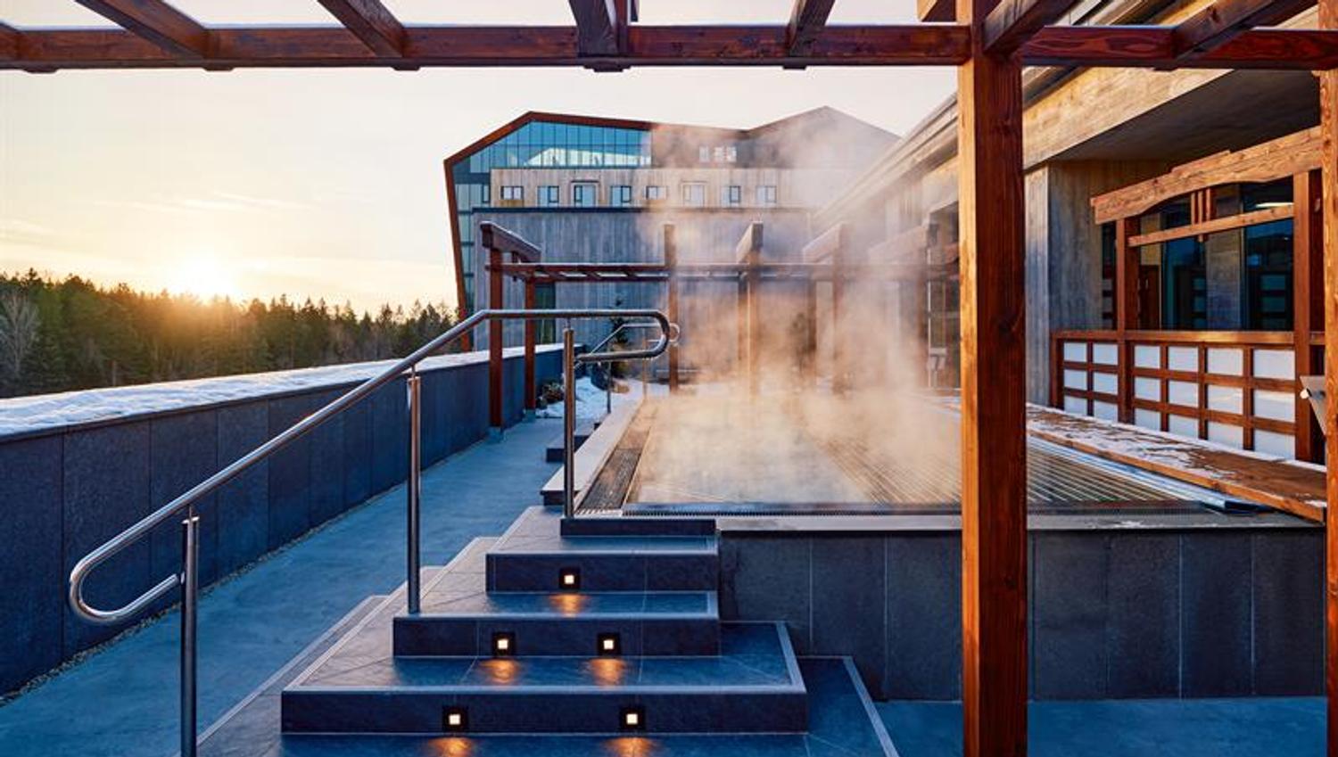 Onsen The Well - varmt basseng med damp