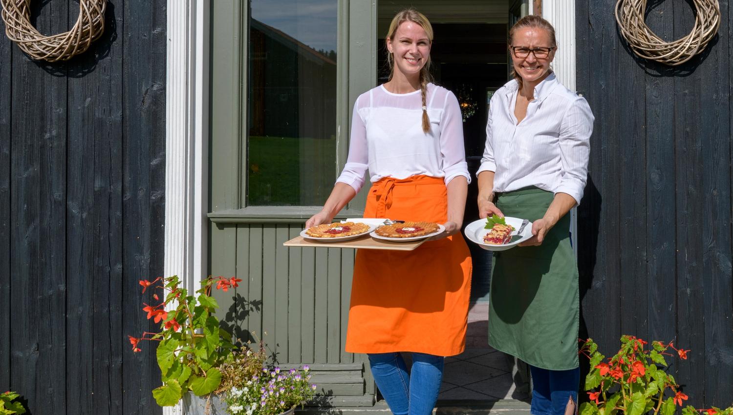 Vertskapet på Stokke Nedre ved Mjøsa ønsker velkommen!
