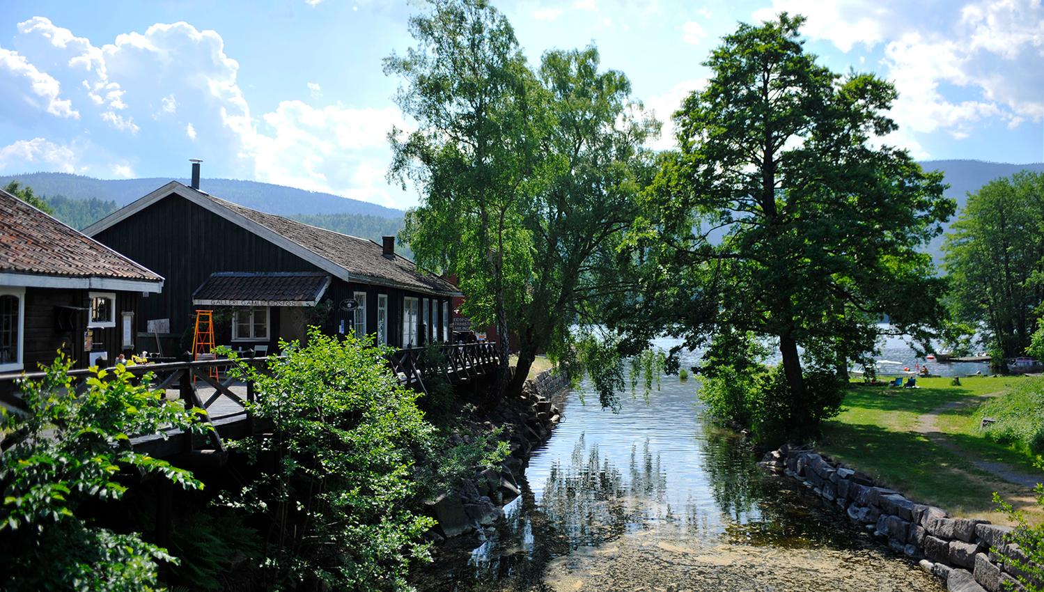 House by the river
