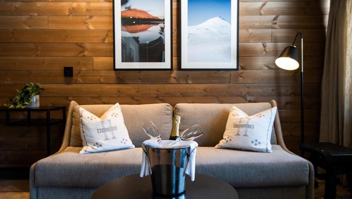 rom på Gaustablikk Fjellresort