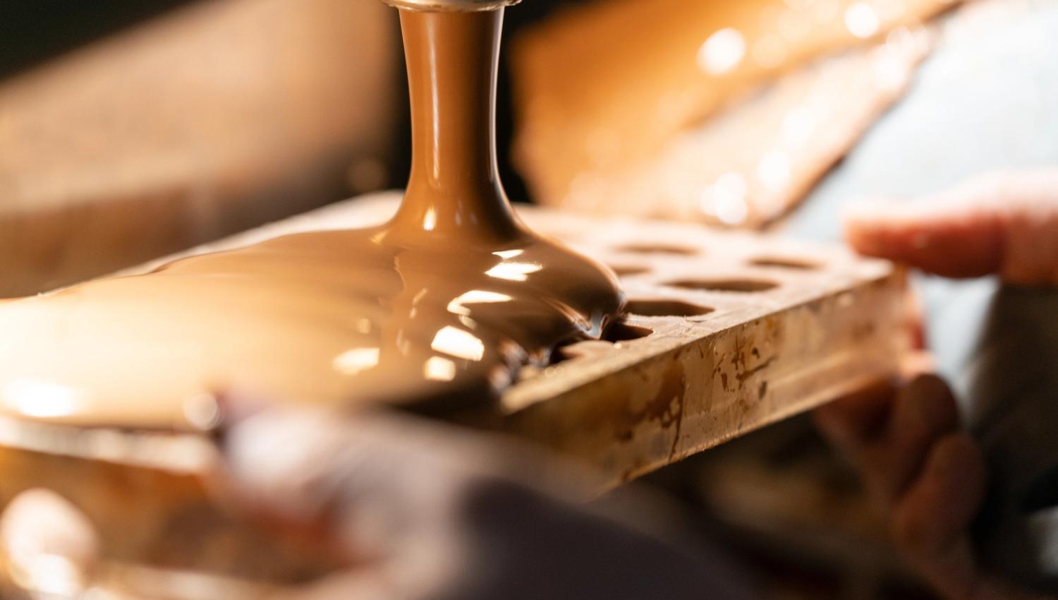 Gjøvik sjokolade. Laget på Gjøvik.