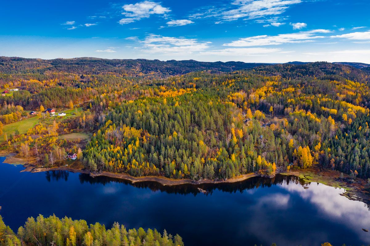 Oversiktsbilde Mikrohyttene Kragerø
