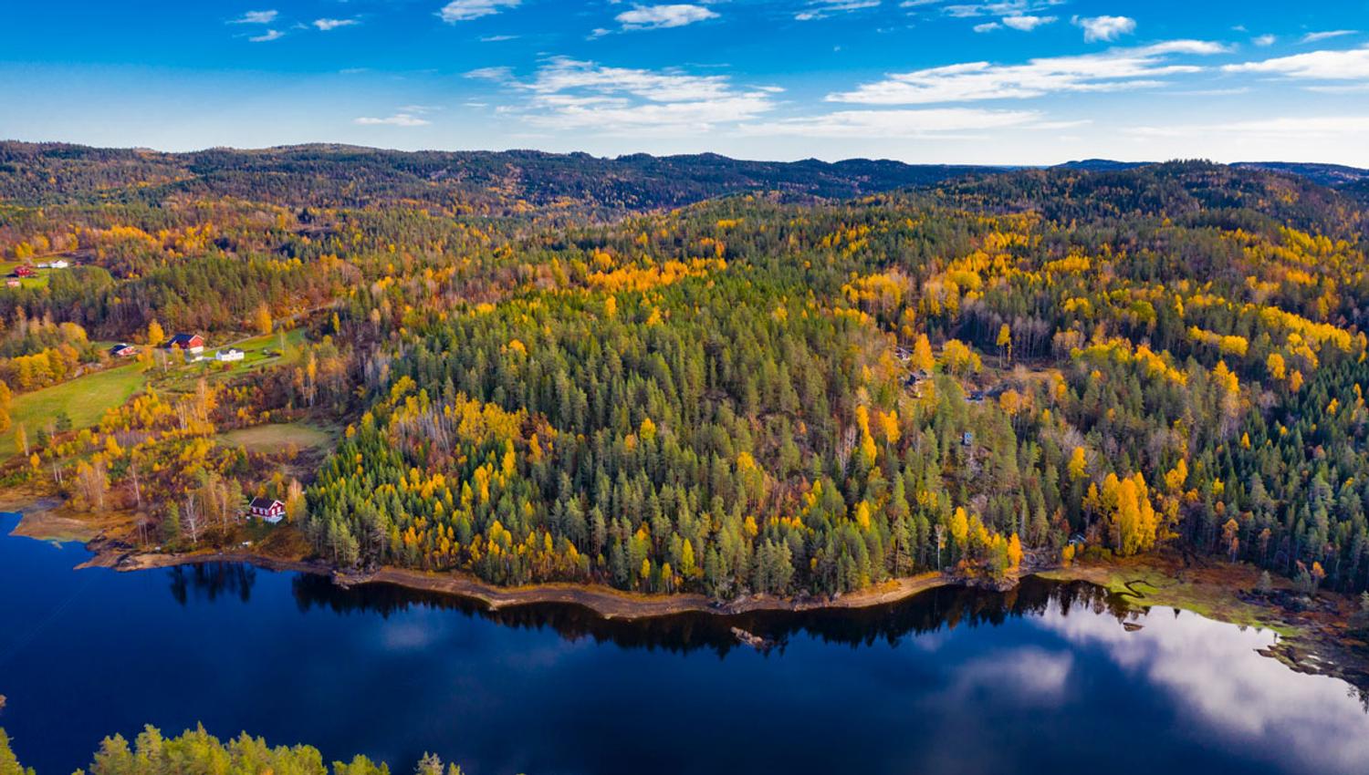 Oversiktsbilde Mikrohyttene Kragerø