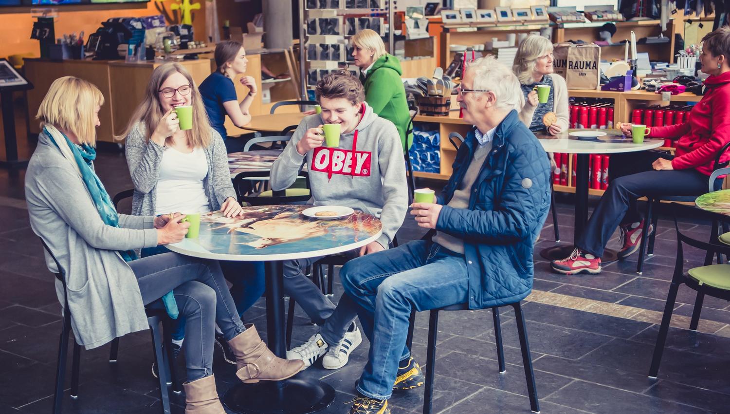 Kaféen hos Norsk Fjordsenter