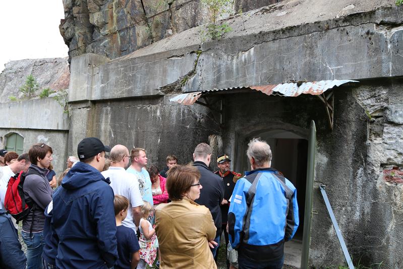 vandring på festning