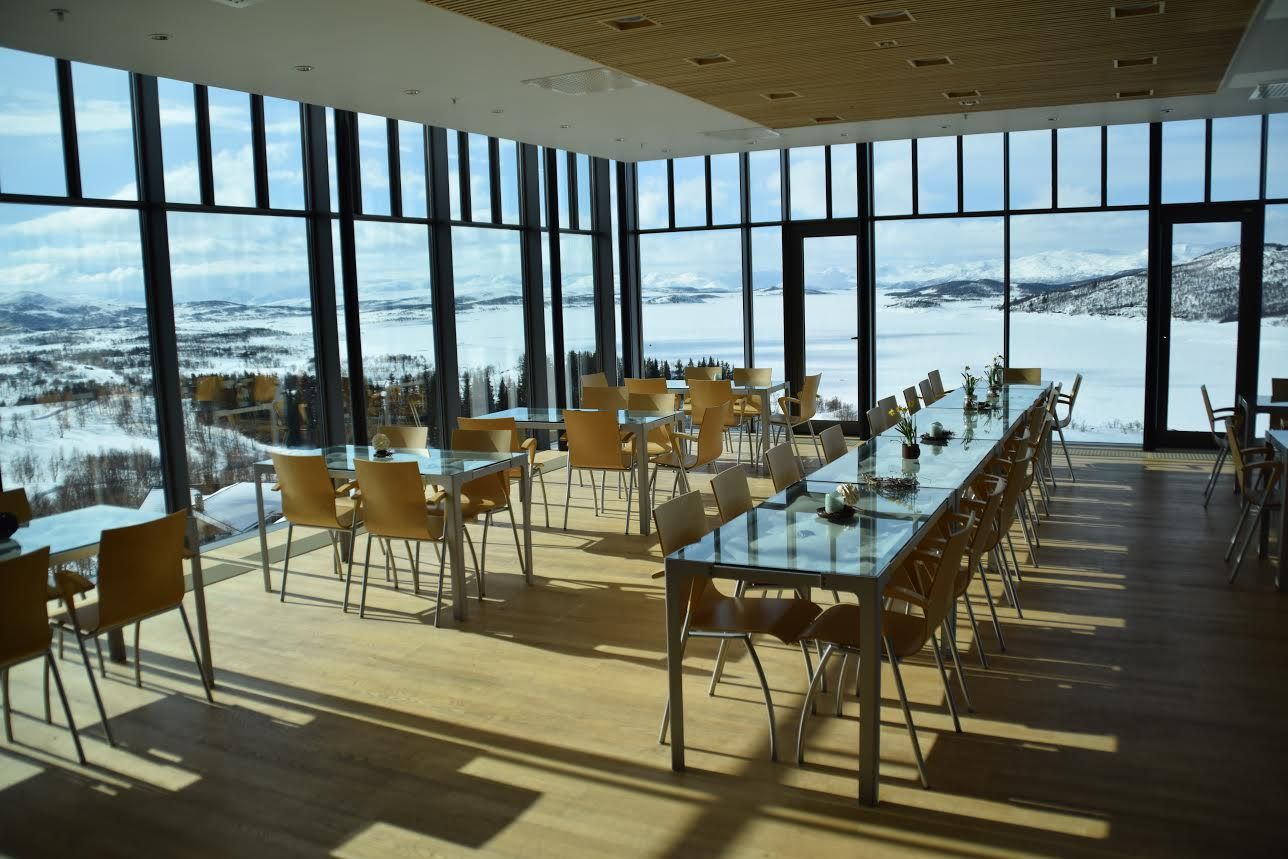 Panorama Cafe at Hardangervidda National Park Center 