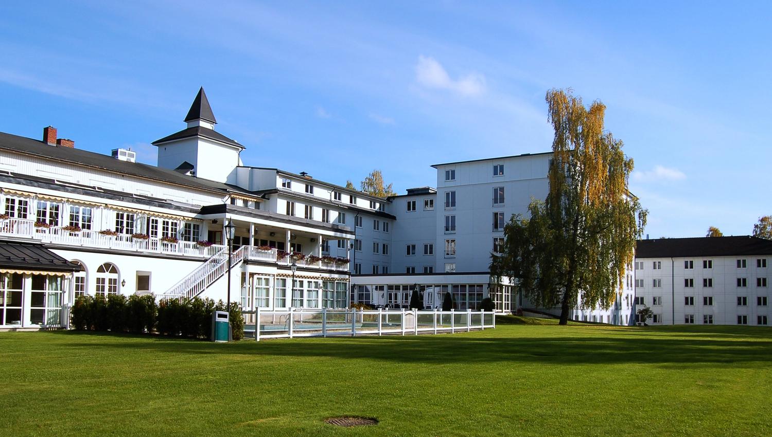 The garden at Scandic Lillehammer