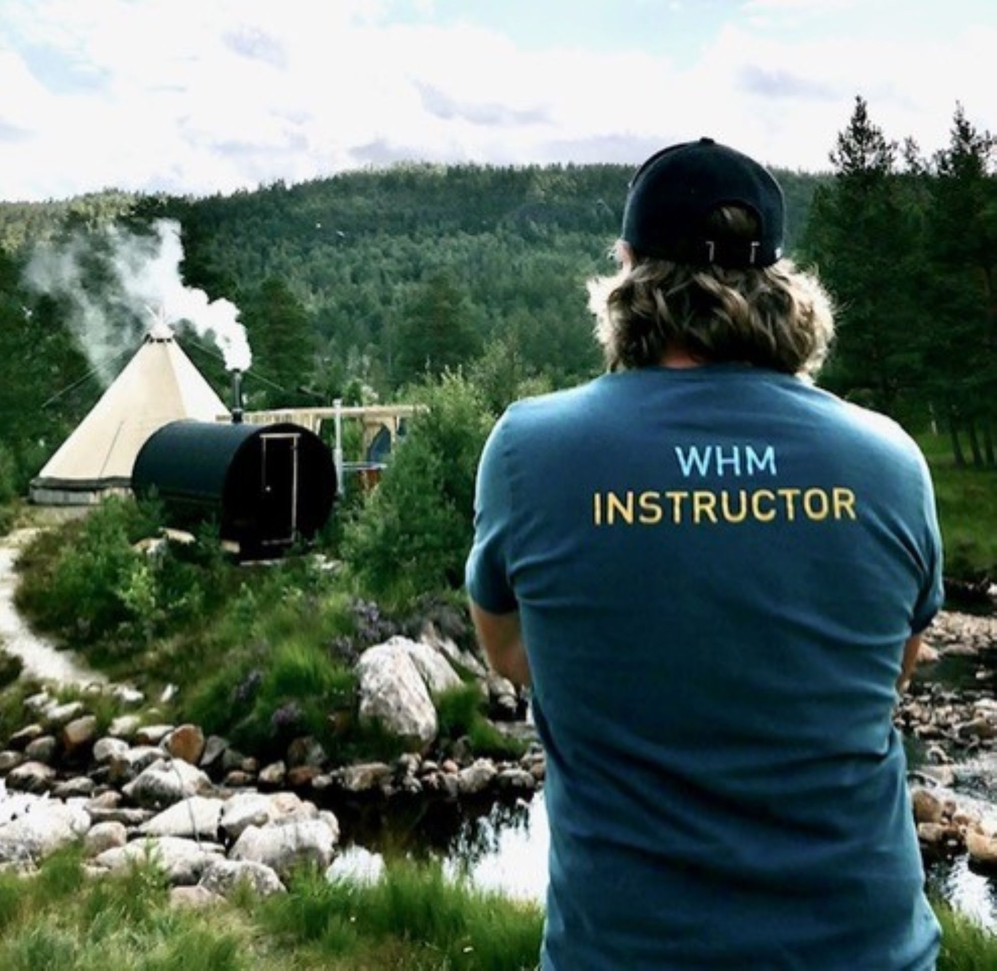 Man watching over Brokkestøylen